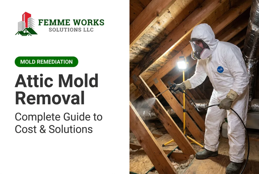 Attic Mold Remediation: Complete Guide to Cost & Solutions