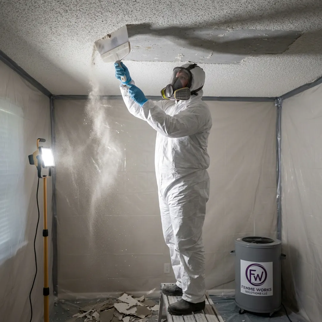 Popcorn Ceiling Removal — Clean, Fast & Dust-Free