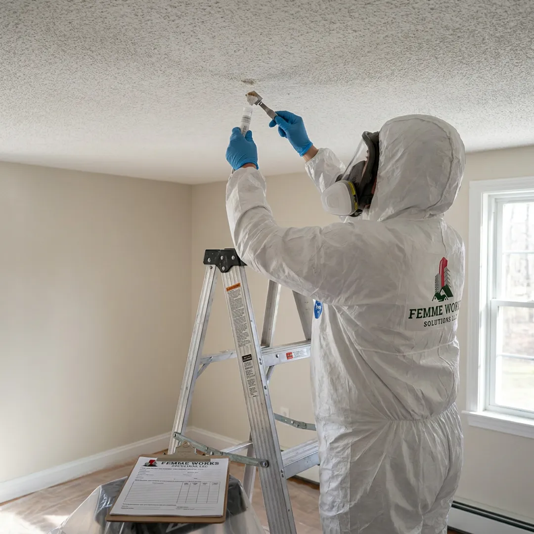 Popcorn Ceiling Asbestos Testing Services