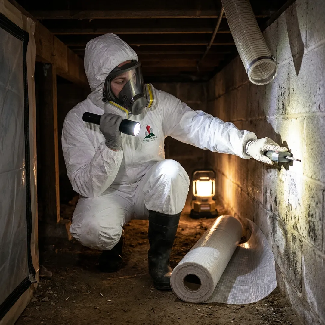 Crawl Space Mold Remediation Services in Springfield (5★ Rated)