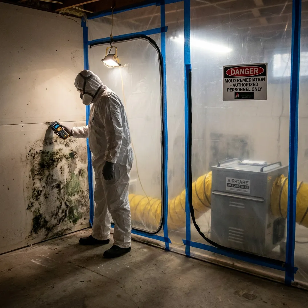 Residential Mold Remediation Services (5★ Rated)