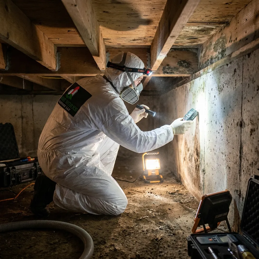 Crawl Space Mold Remediation Services (5★ Rated)