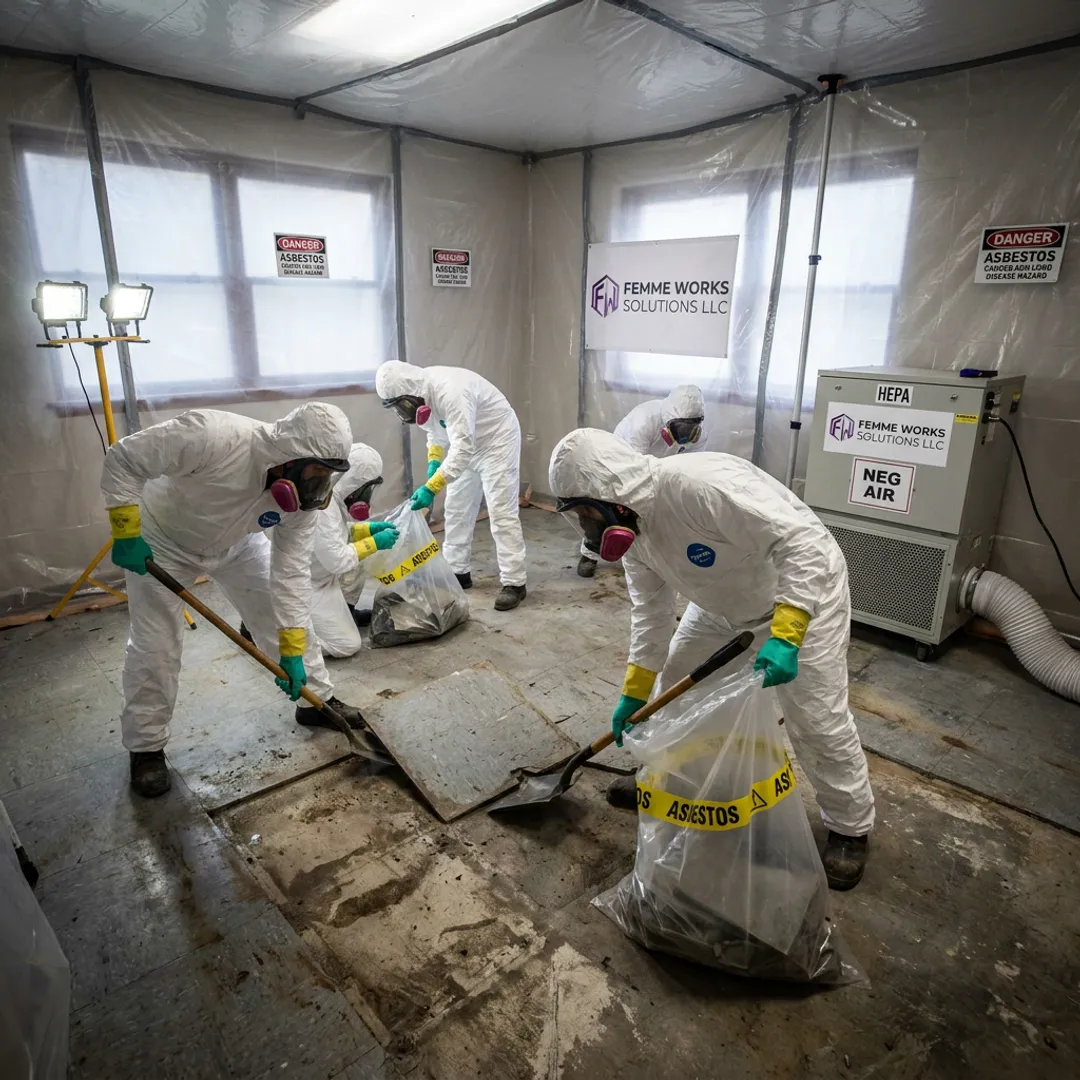 Asbestos Abatement & Flooring Replacement Services