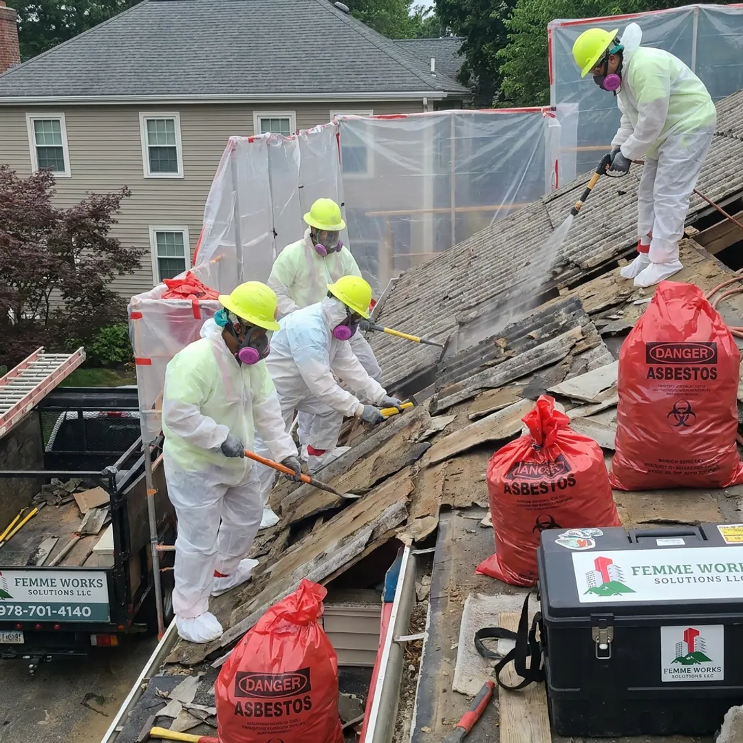 Asbestos Roof Removal — EPA Certified Contractor