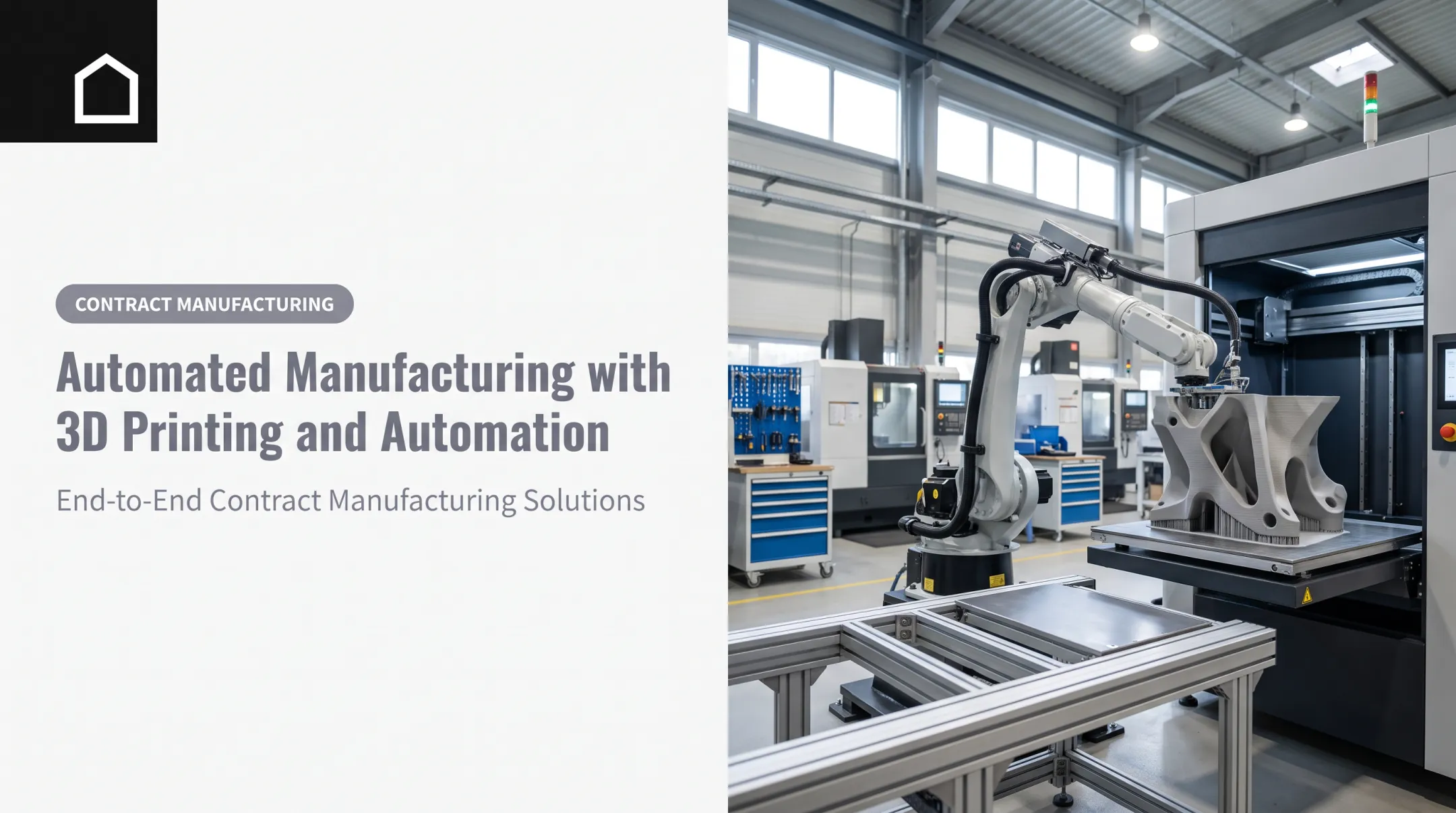 Automated Manufacturing with 3D Printing and Automation