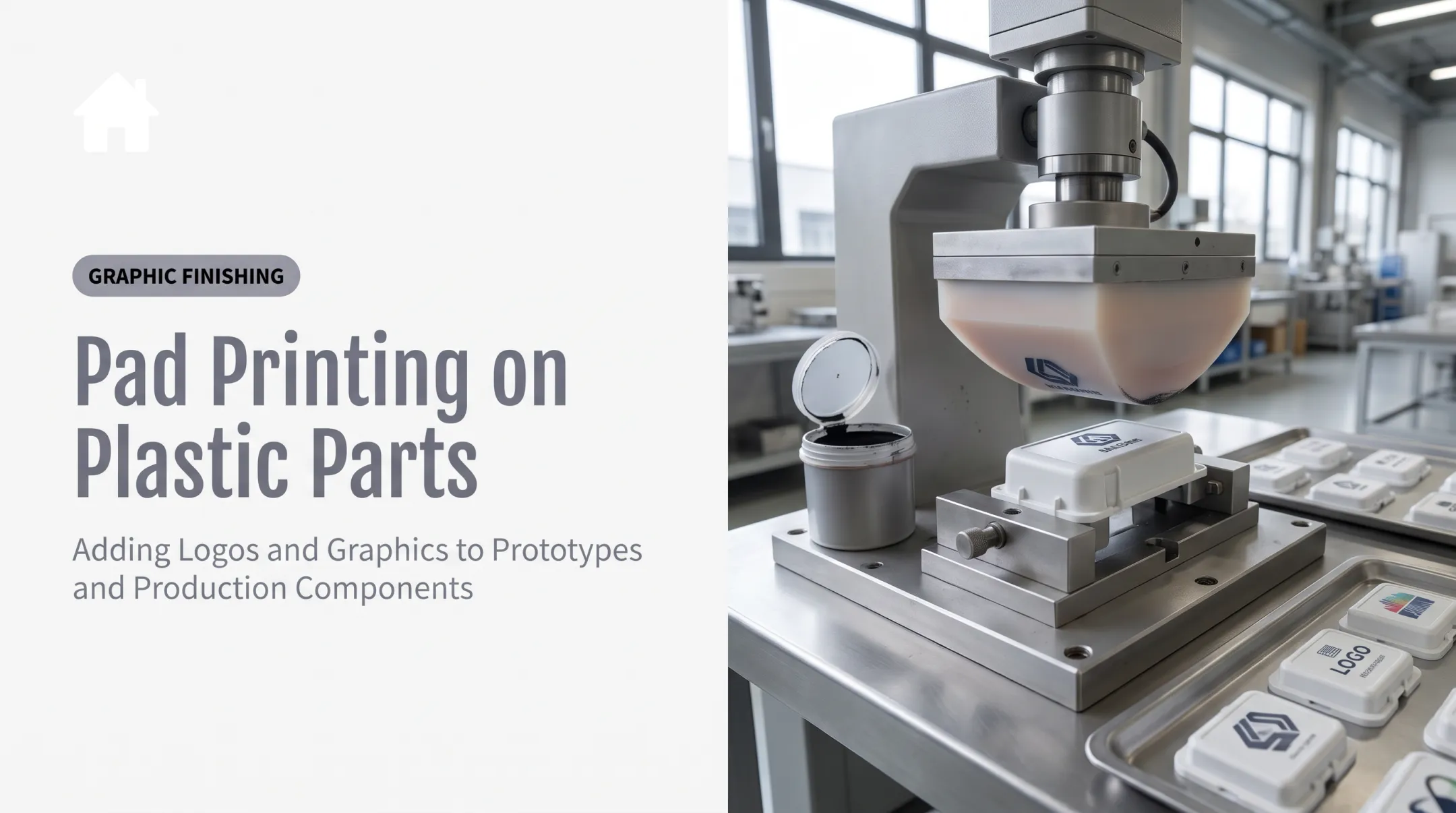 Pad Printing on Plastic Parts: Adding Logos and Graphics to Prototypes and Production Components