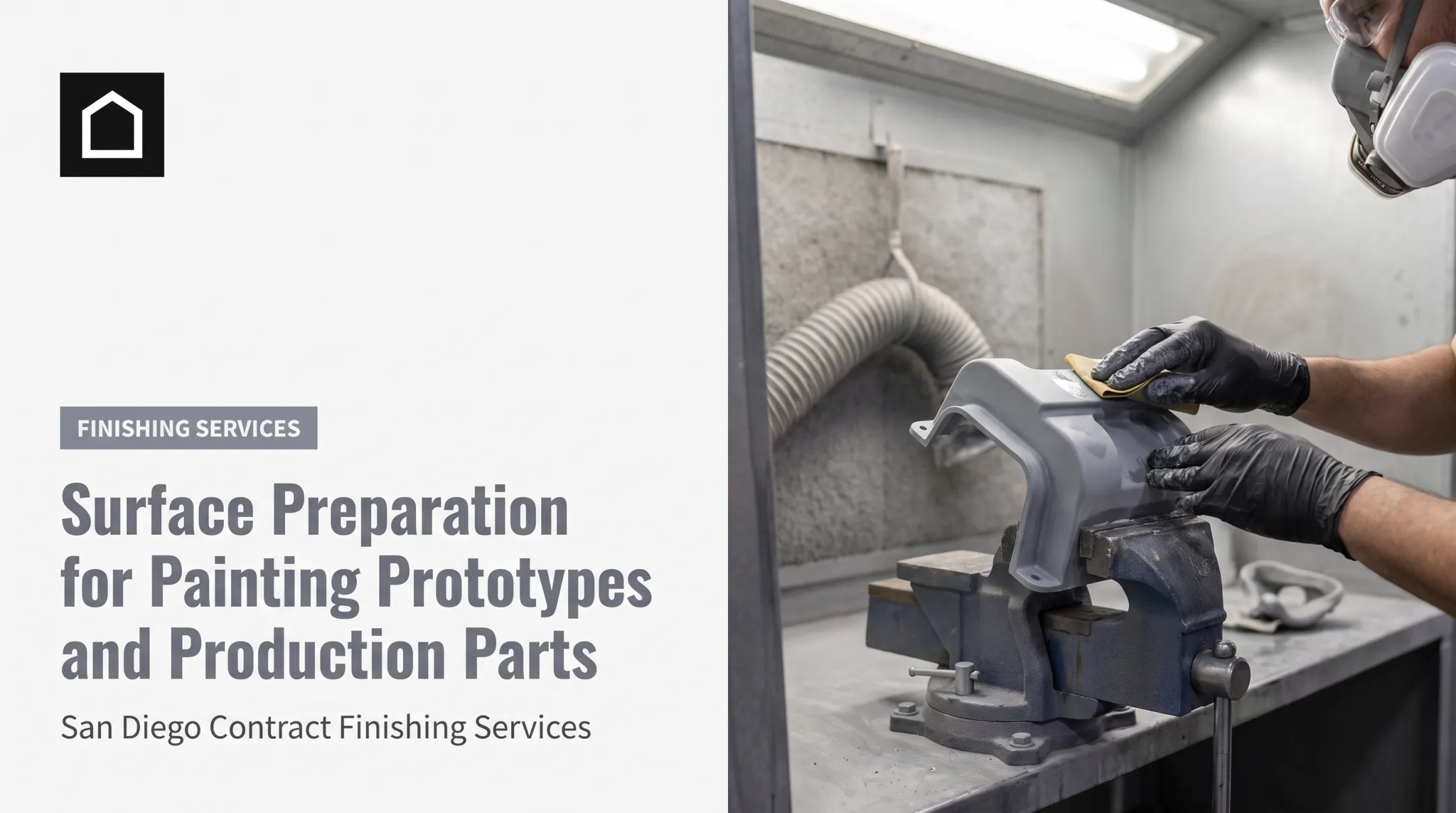 Surface Preparation for Painting Prototypes and Production Parts