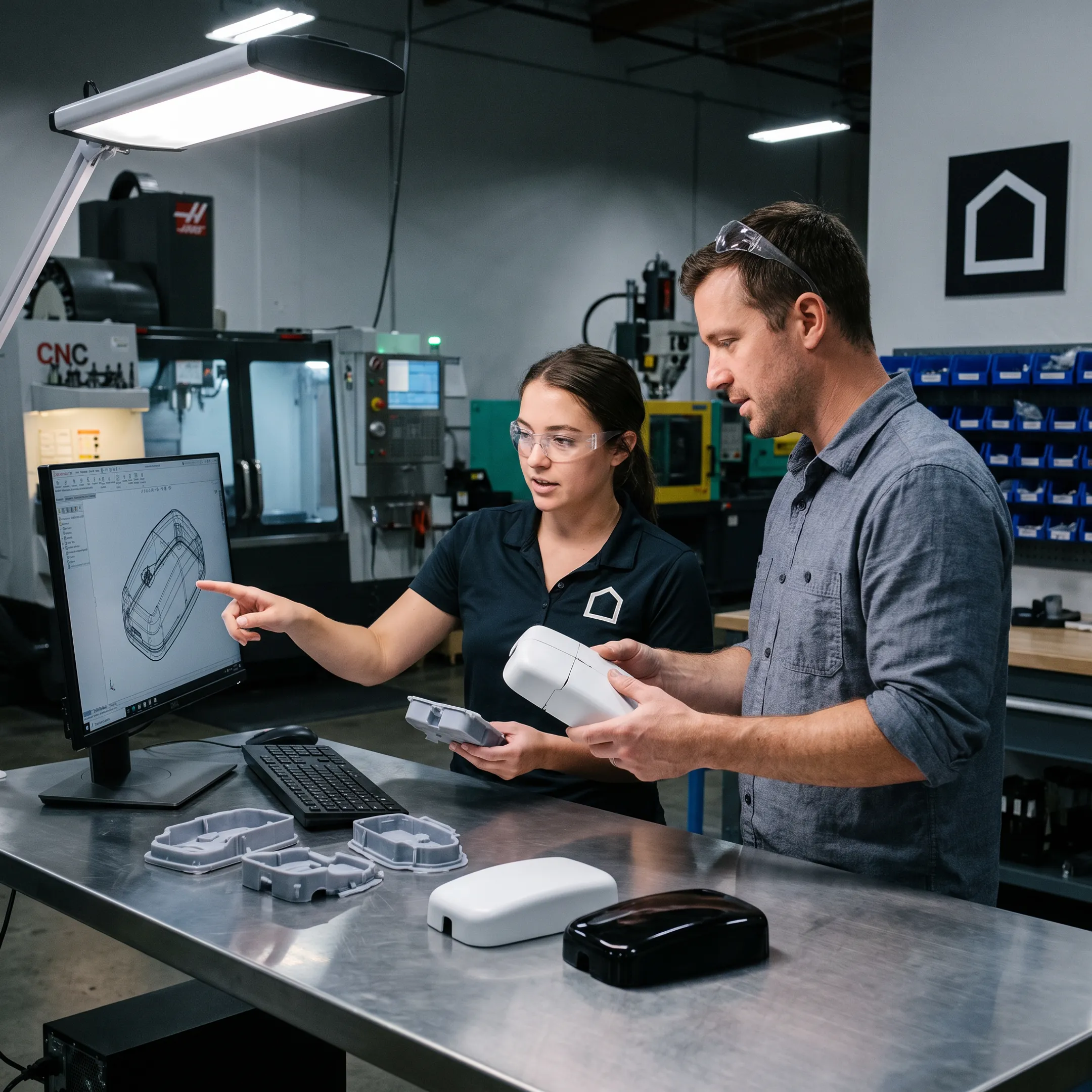 Plastic product development workflow