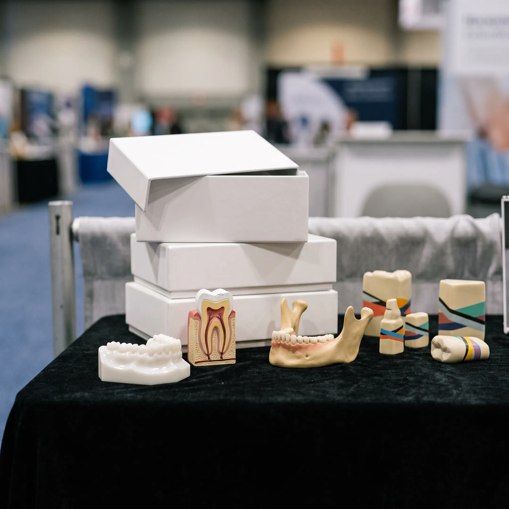 Branded dental giveaway items for distribution