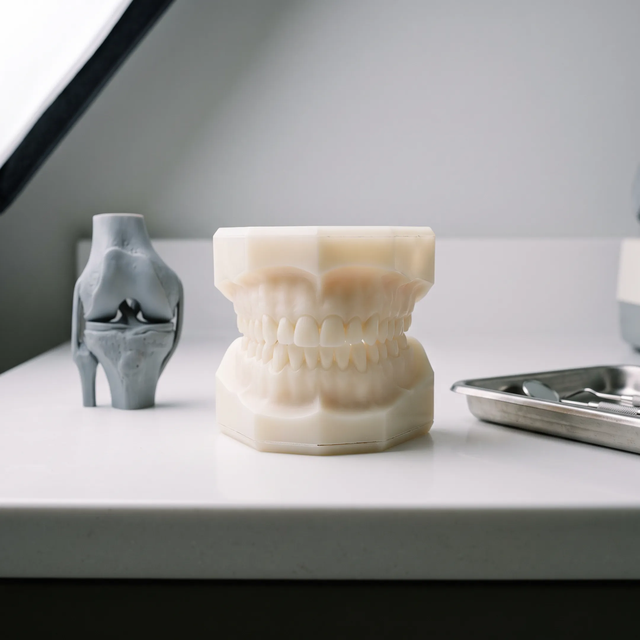 Medical dental and orthopedic molded plastic products