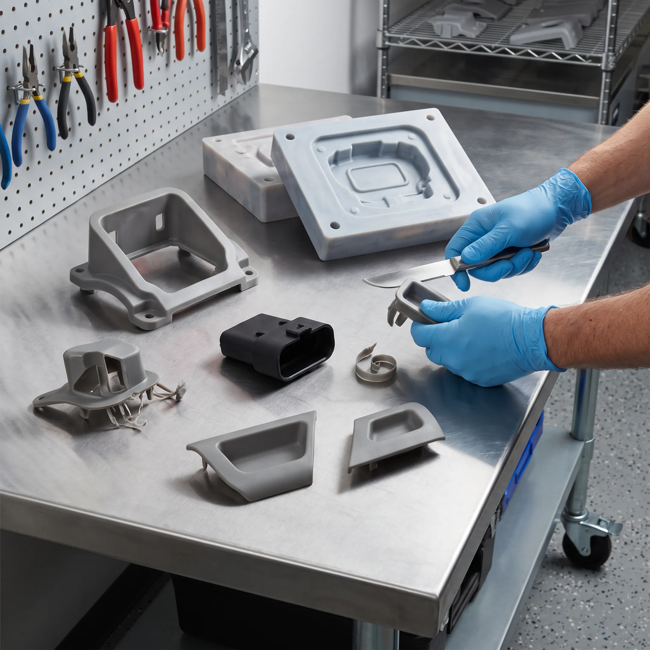 Automotive precision plastic parts