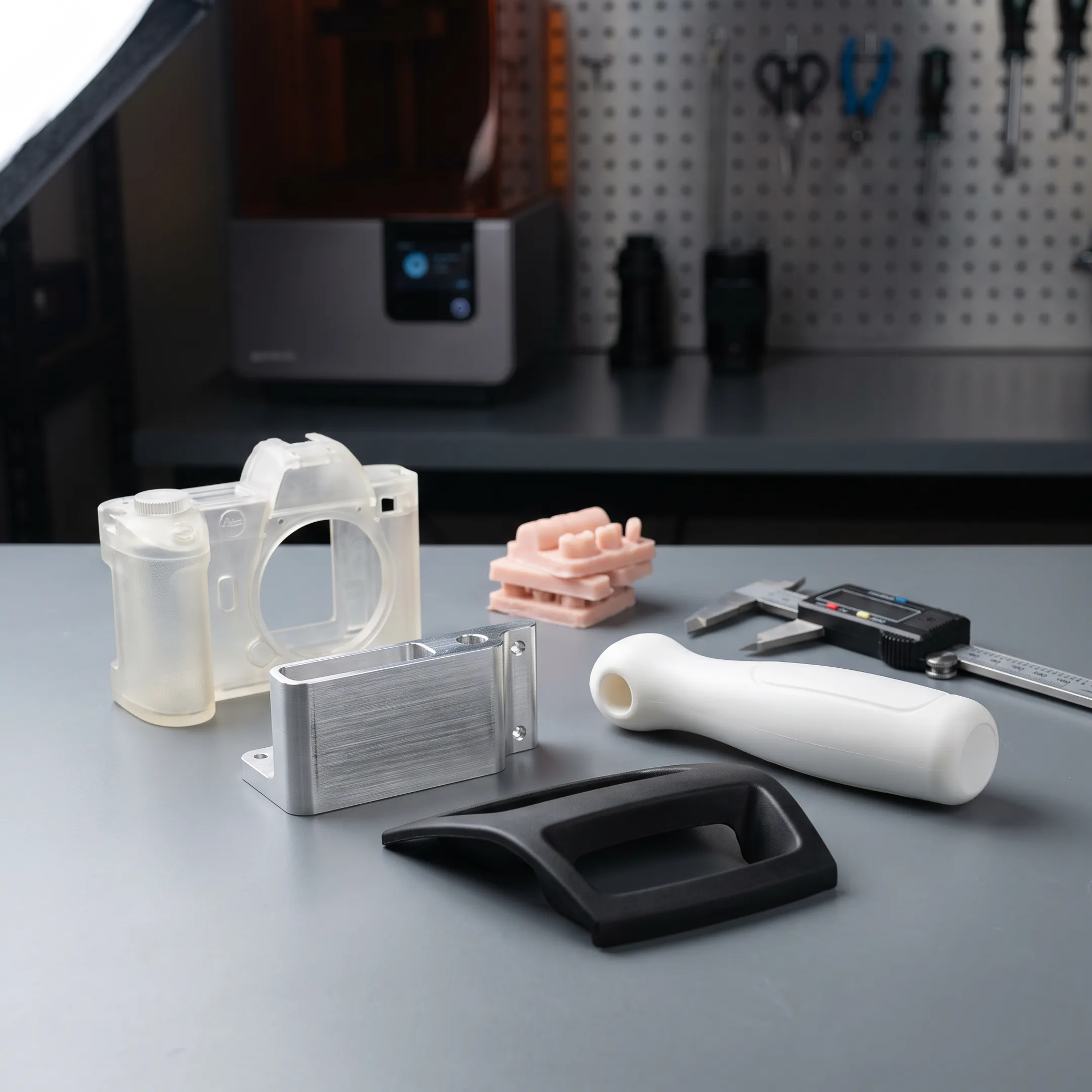 Plastic component prototypes and production parts