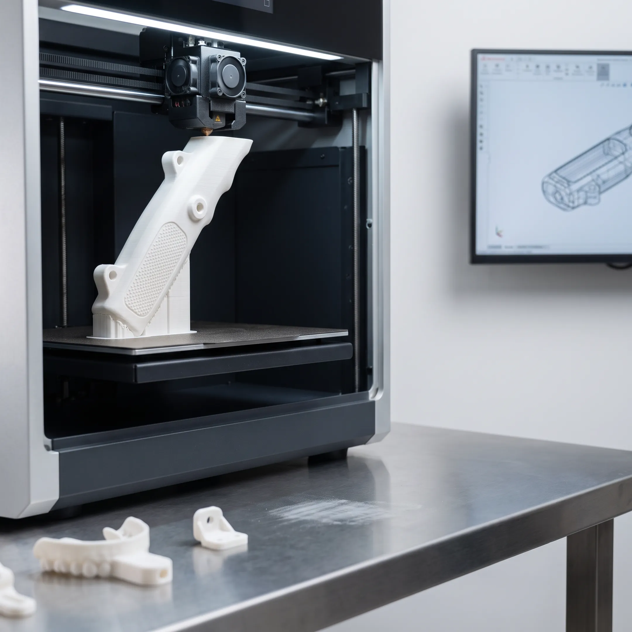 3D printed medical device prototype