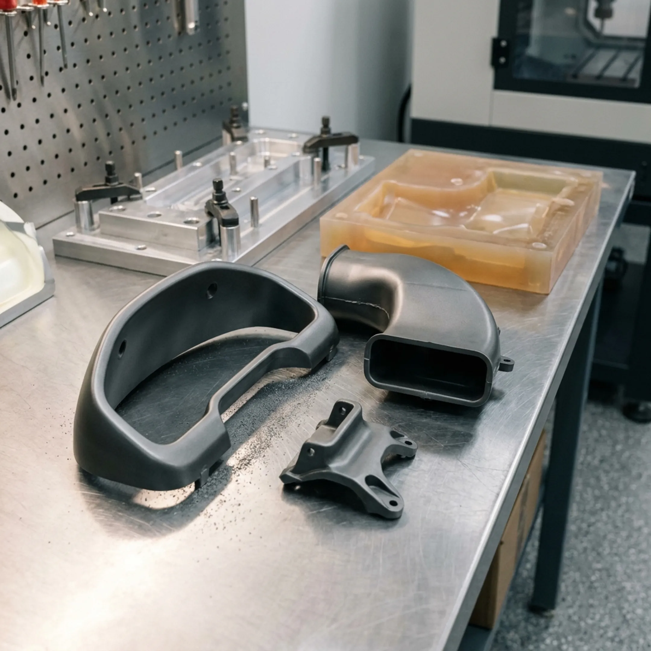 Automotive urethane cast parts