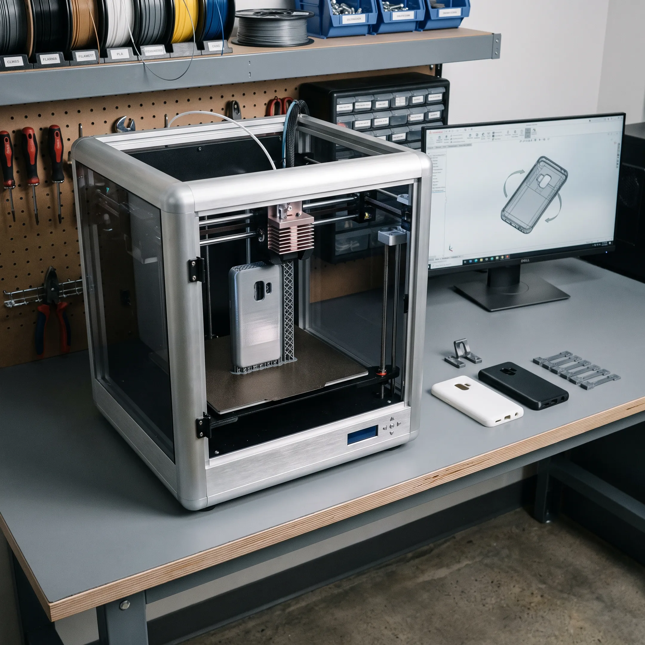 Consumer electronics 3D printed enclosure