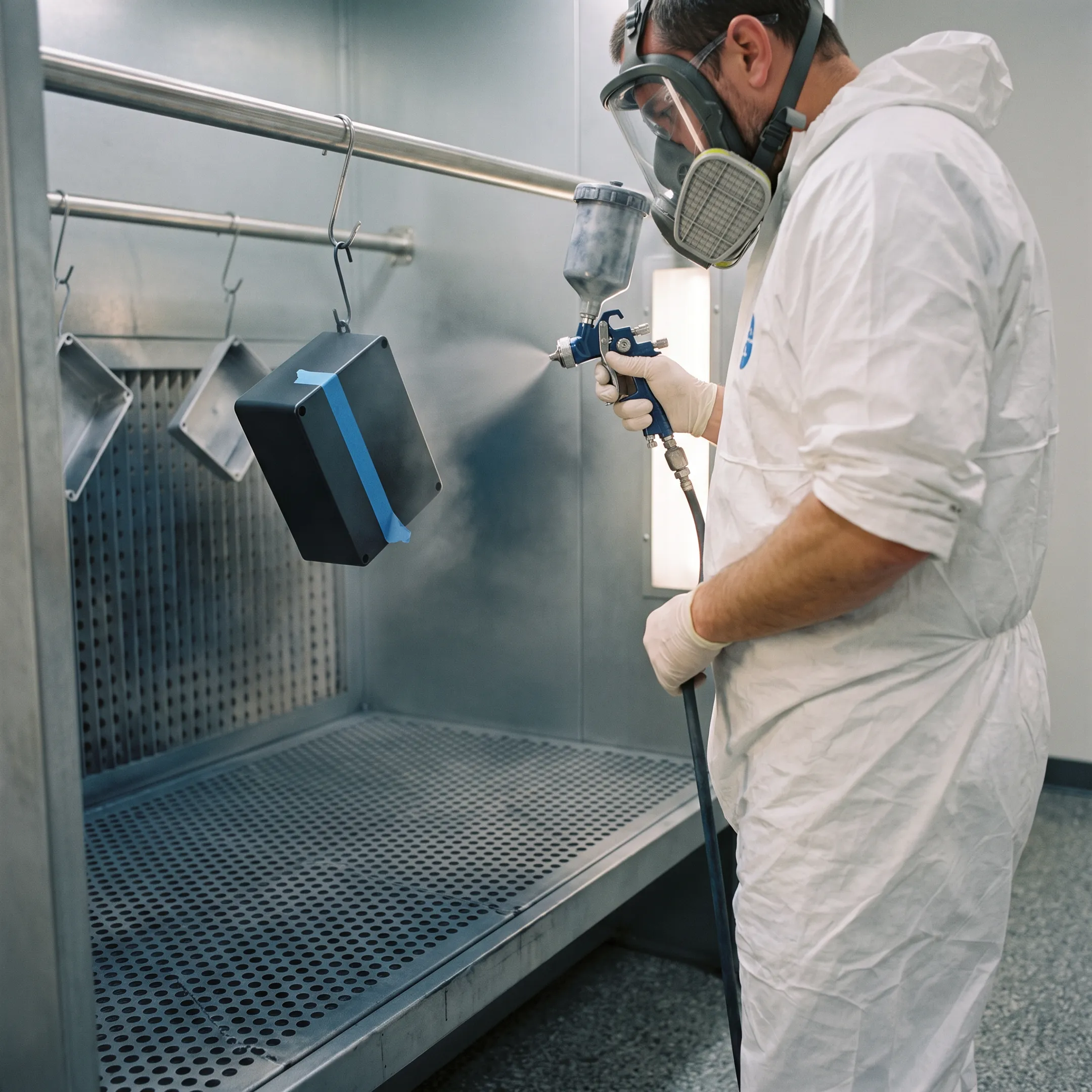 Consumer electronics cosmetic finishing