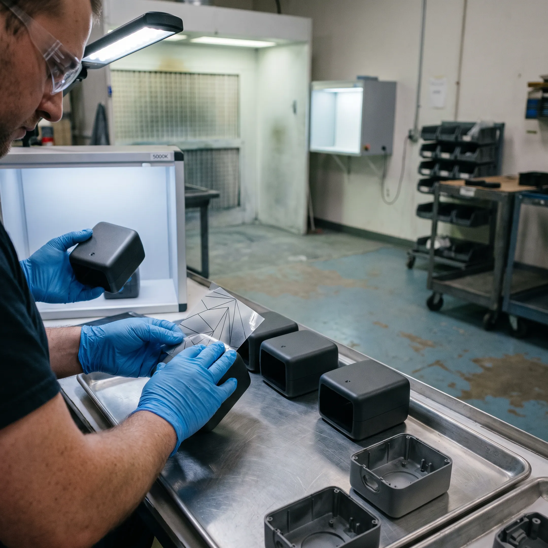 Consumer electronics finishing