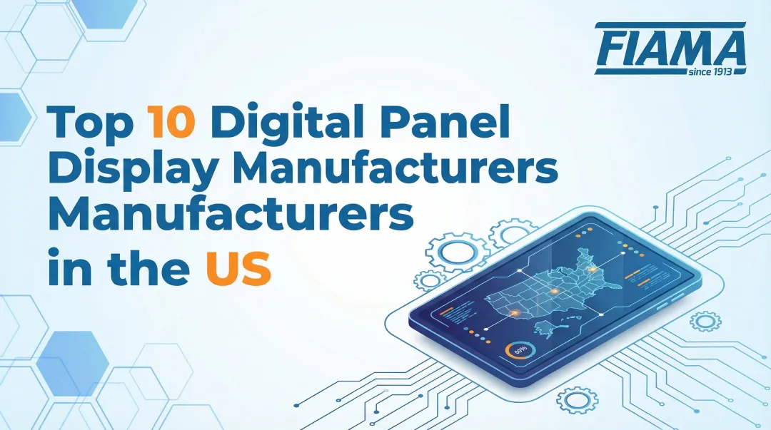 Cover image for Top 10 Digital Panel Display Manufacturers in the US