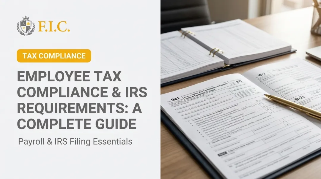 Employee Tax Compliance & IRS Requirements: A Complete Guide