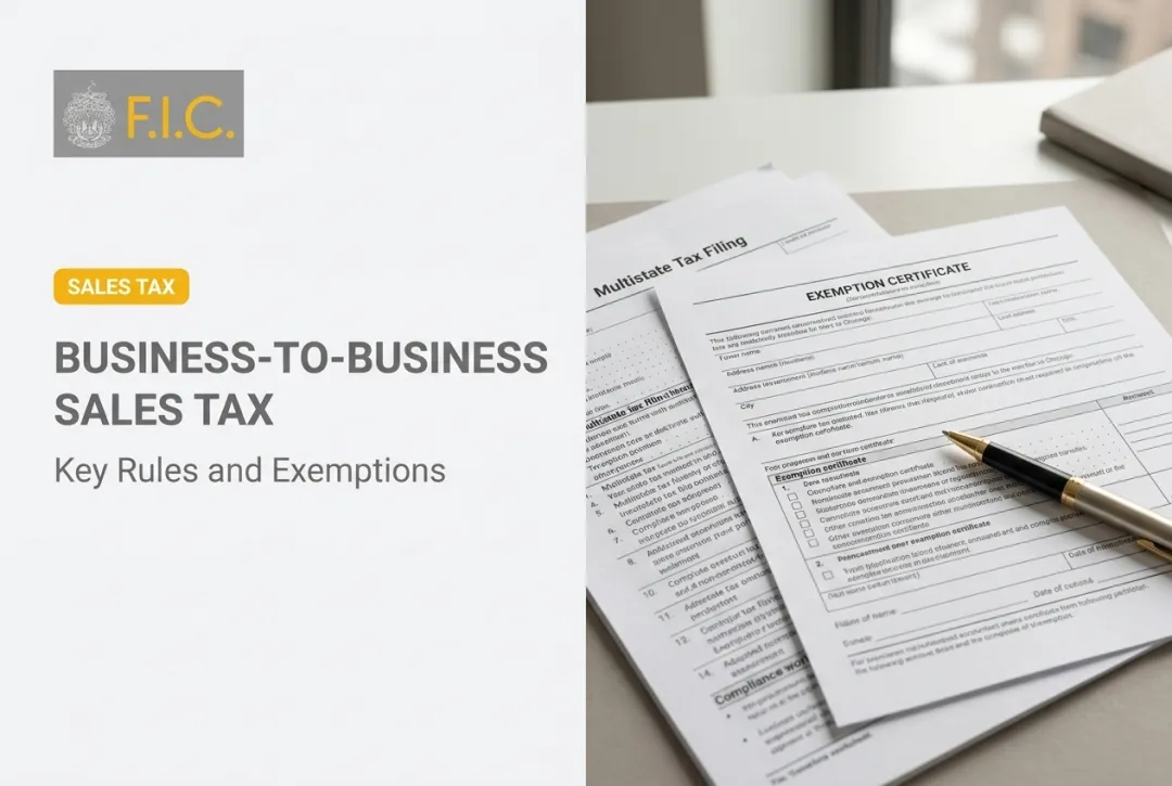 Business-to-Business Sales Tax: Key Rules and Exemptions