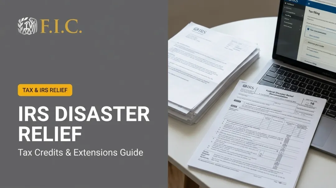 IRS Disaster Relief: Tax Credits & Extensions Guide