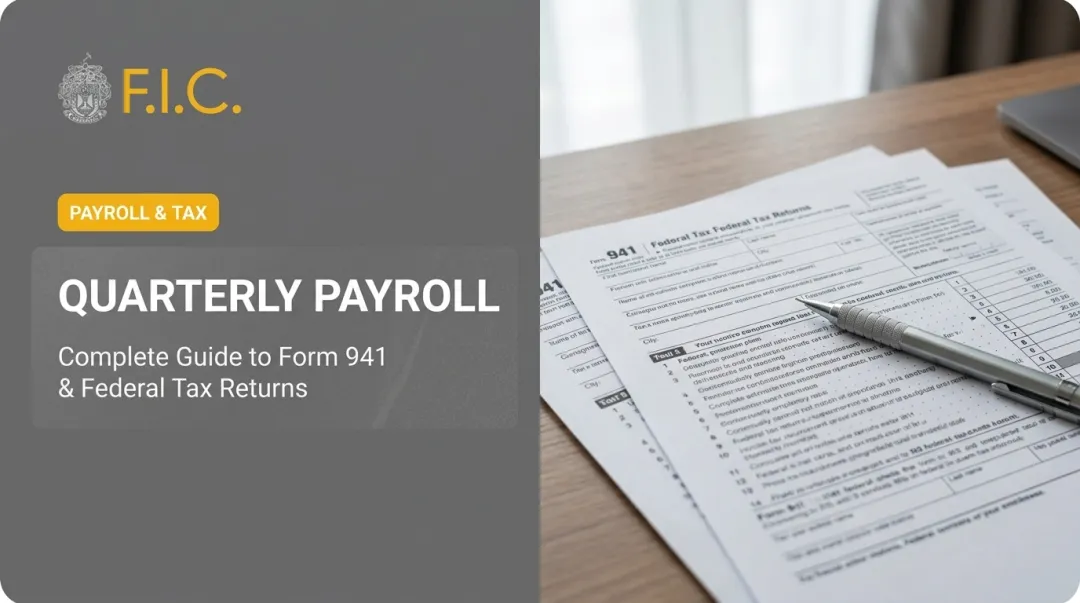 Quarterly Payroll: Complete Guide to Form 941 & Federal Tax Returns