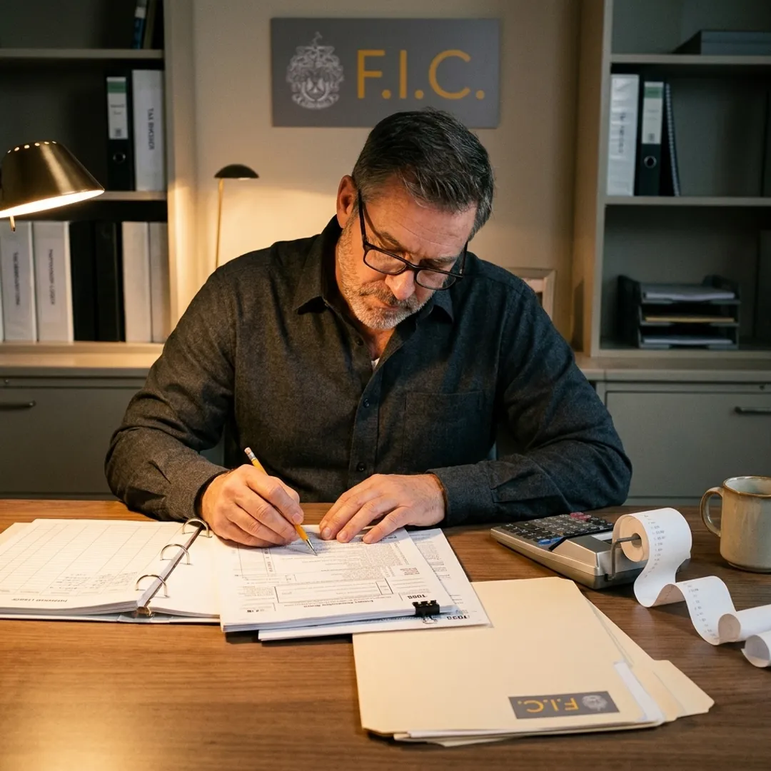 Tax professional reviewing IRS partnership penalty notice