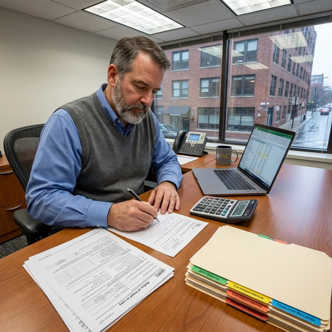 IRS Levy Form 8519 — Notice of Levy