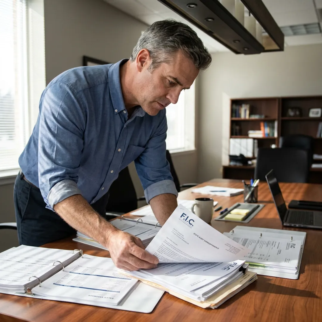 Professional organizing state tax audit files