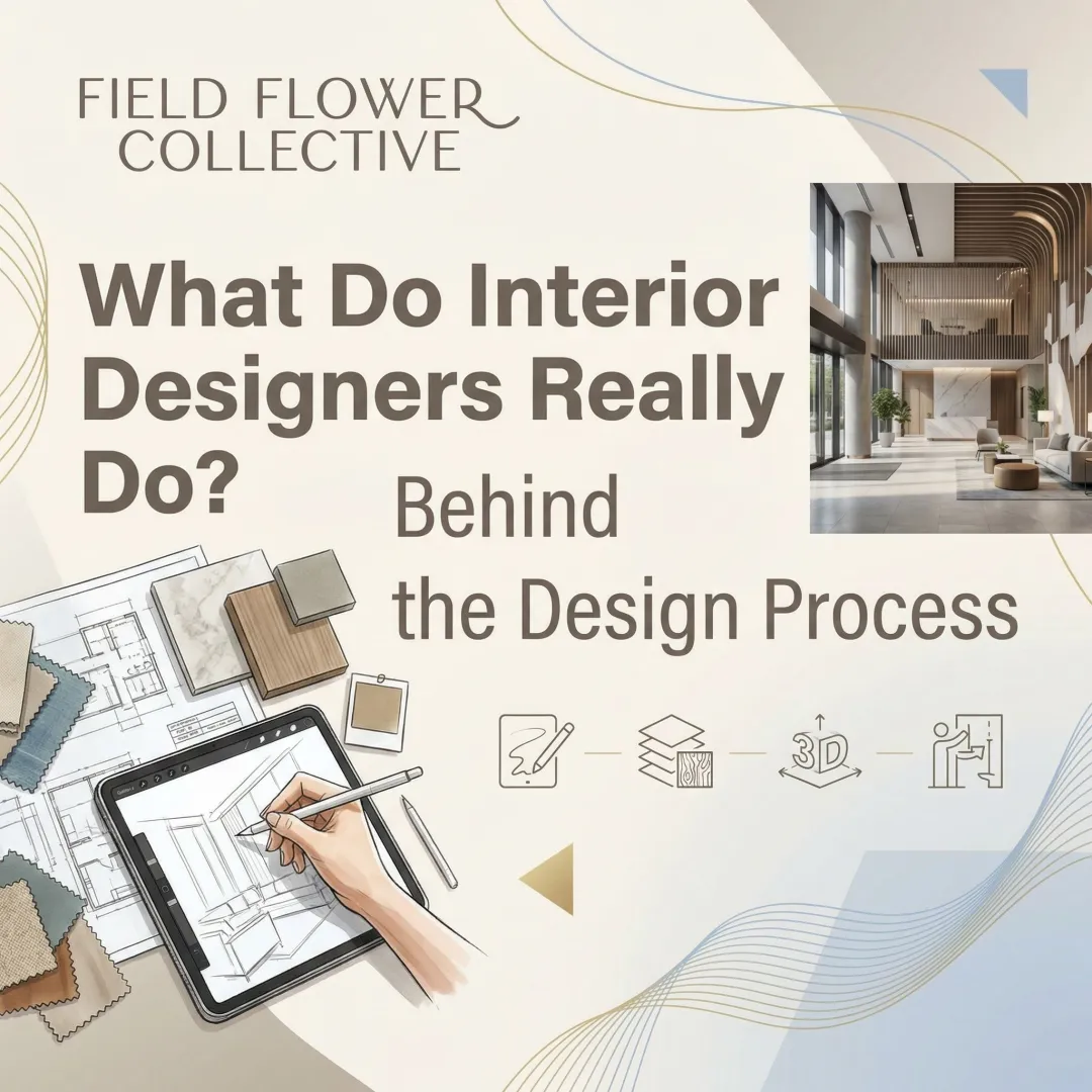 What Do Interior Designers Really Do? Behind the Design Process