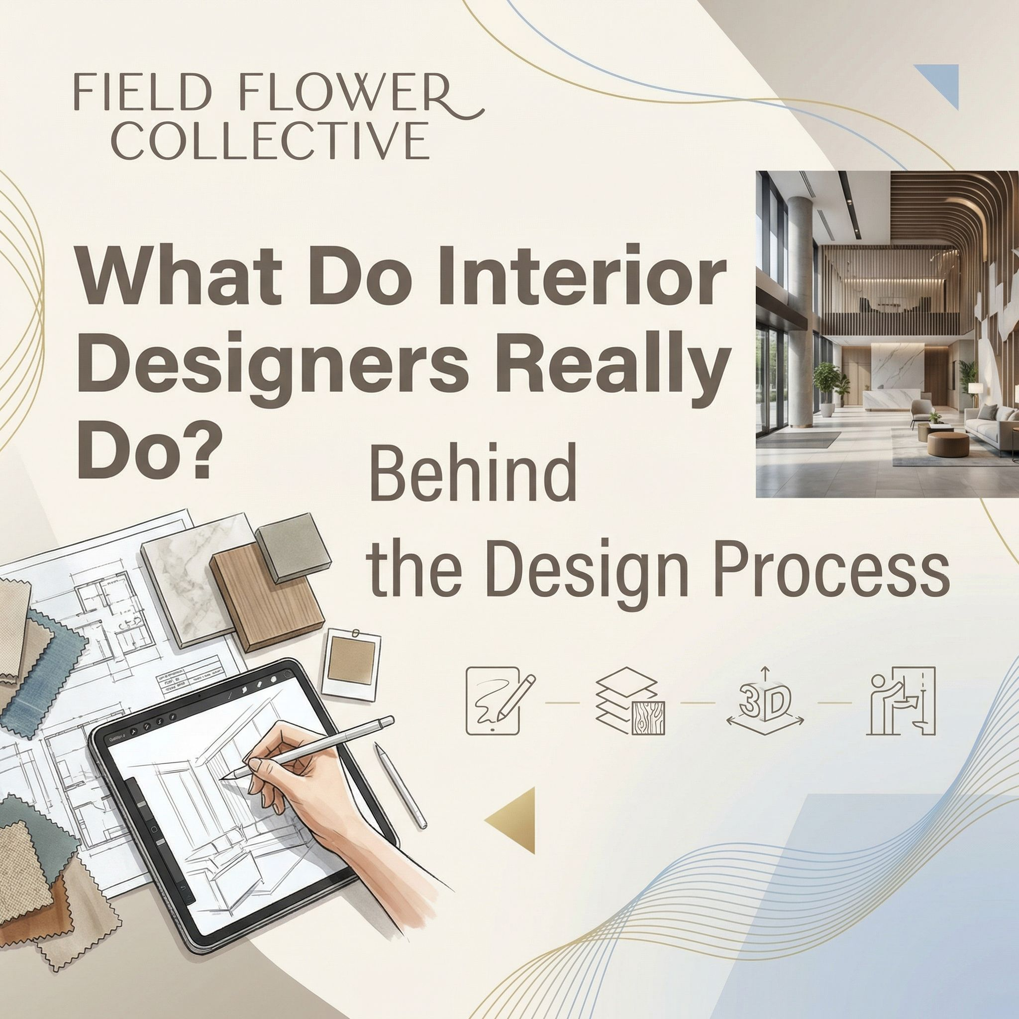 What Do Interior Designers Really Do? Behind the Design Process