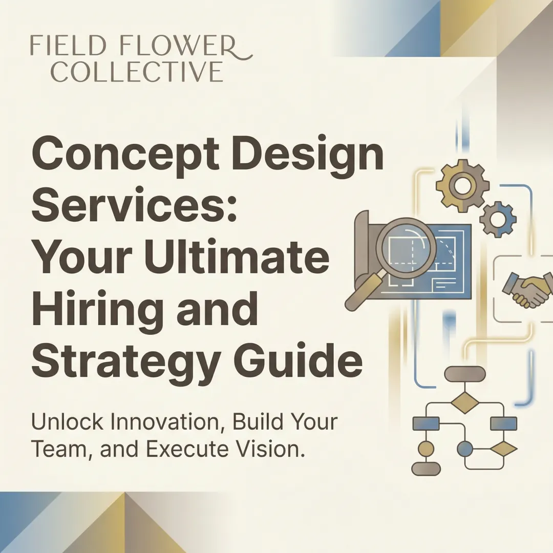 Concept Design Services: Your Ultimate Hiring and Strategy Guide