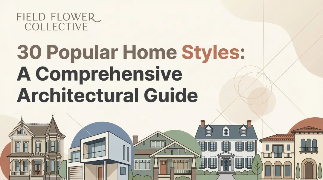 Cover image for 30 Popular Home Styles: A Comprehensive Architectural Guide