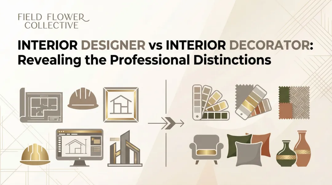 Cover image for Interior Designer vs Interior Decorator: Revealing the Professional Distinctions