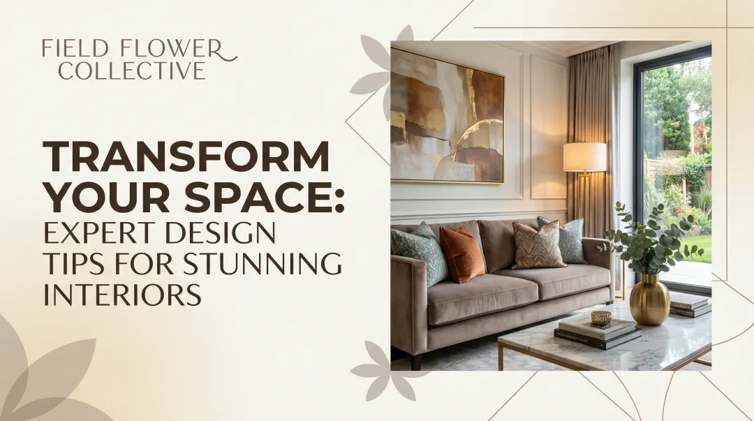 Cover image for Transform Your Space: Expert Design Tips for Stunning Interiors