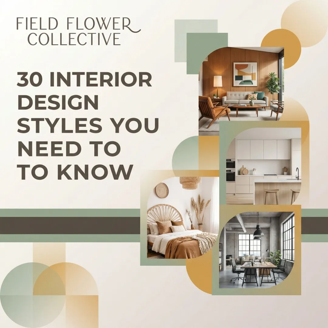 30 Interior Design Styles You Need to Know