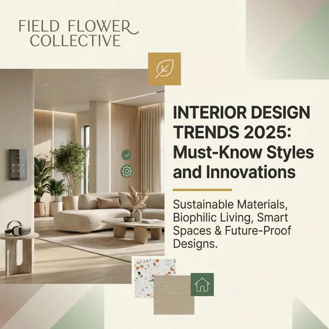 Interior Design Trends 2025: Must-Know Styles and Innovations