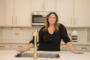 Modern renovated office space in Jacksonville with collaborative workstations and natural lighting