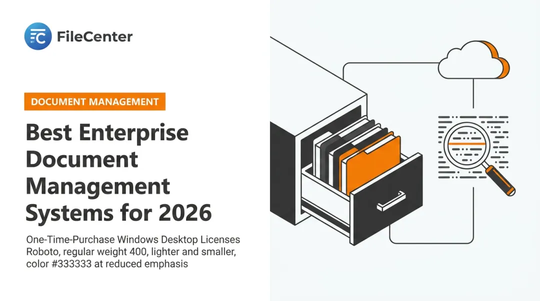 Best Enterprise Document Management Systems for 2026