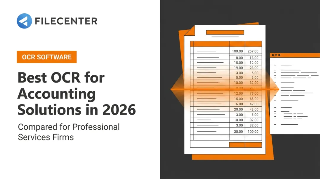 Best OCR for Accounting Solutions in 2026