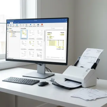 Scan Invoices into QuickBooks in Seconds