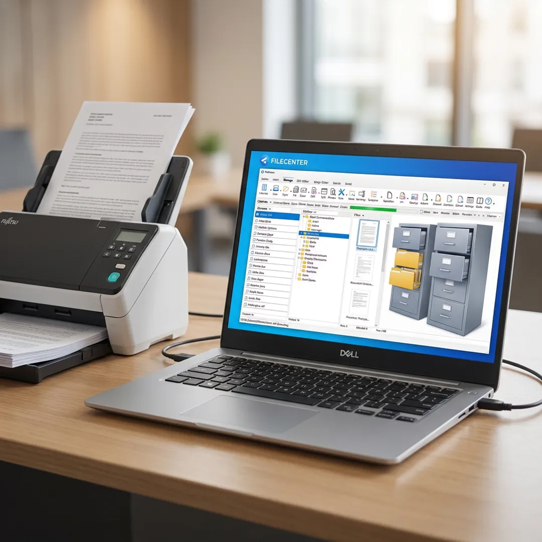 Bulk document scanning workflow