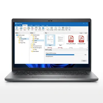 Windows document conversion workflow on desktop