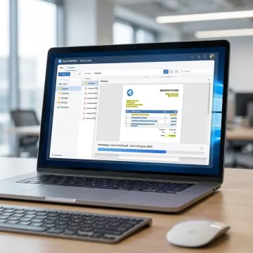 OCR software converting scanned documents
