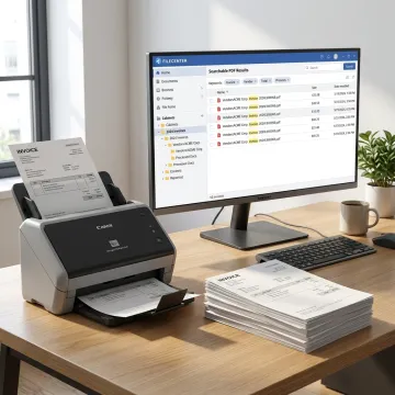 OCR document workflow process