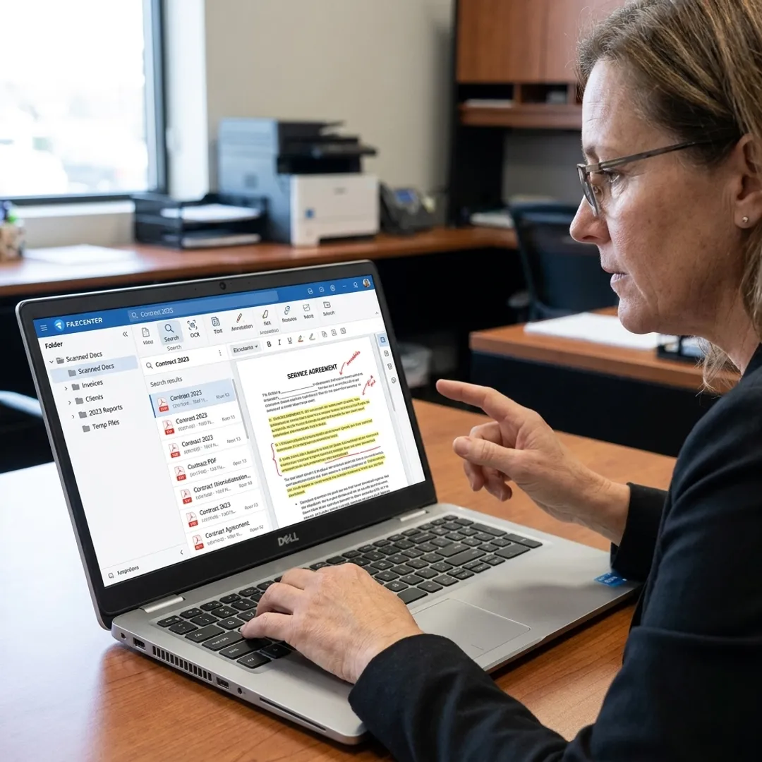 organized digital document filing software