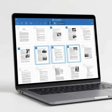 User deleting pages from a PDF