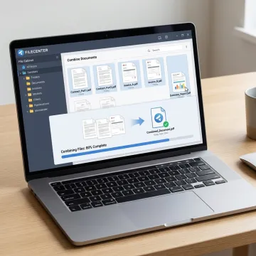 Merge and Combine PDF Files Online