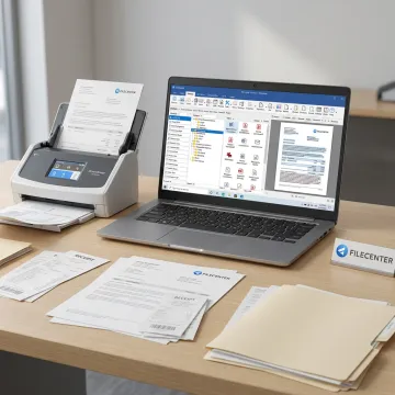 Scanning software on Windows computer