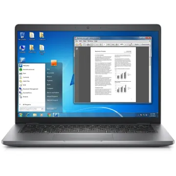 PDF reader and document management software on Windows 7 desktop